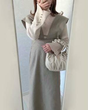 これは使える！！【しまむら】1枚は持っておきたい♡「ジャンパースカート」