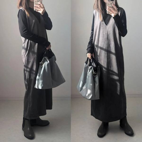 これは使える！！【しまむら】1枚は持っておきたい♡「ジャンパースカート」