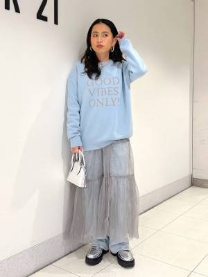 全身マネしたい♡【FOREVER21】トレンド感溢れる！「スポーティーMIXコーデ」