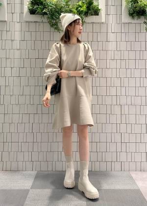 センスの塊かよッ♡【ViS】トレンドライクなコーデが即完成！「リボンニット帽」