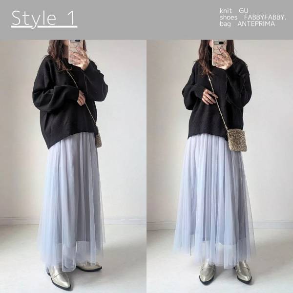 ＜今春に着たい第一位＞春にぴったりカラーが可愛い♡【しまむら】で気になる”チュールスカート”をお迎え