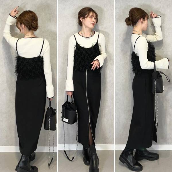 「迷わずイロチ買い」した！「絶対買う」って決めてた♡【GU】大人っぽく使える”ジップスカート”まとめ