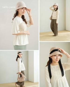 〈tal.by yumi.〉の”プチプラ淡色系アイテム”チェックして♡【しまむら】で買える”帽子”は淡色好きさん必見！