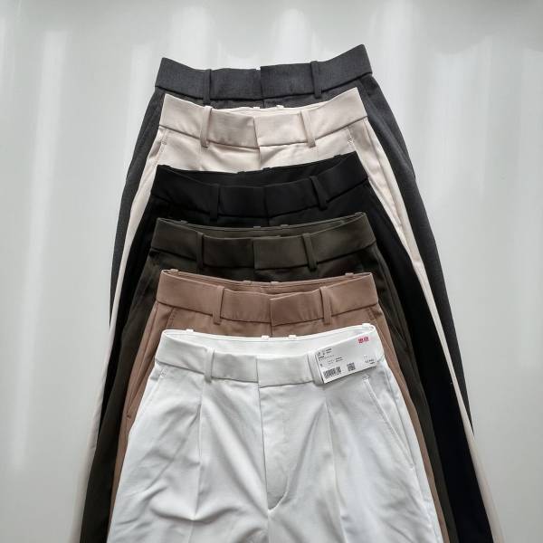 『話題の新色』が可愛すぎる♡「これからの季節に大活躍間違いなし！！」【ユニクロ】の名品”タックワイドボトムス”でコーデ紹介！