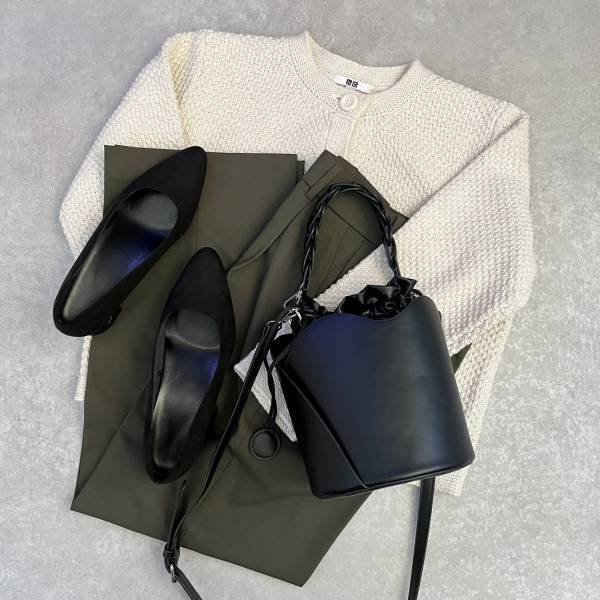 「春にもピッタリ」配色【UNIQLO・GU・ZARA】のアイテムを使って”カーキ×ホワイト”のコーデ組んでみた♡