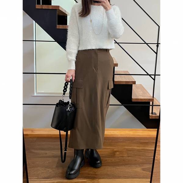 「春にもピッタリ」配色【UNIQLO・GU・ZARA】のアイテムを使って”カーキ×ホワイト”のコーデ組んでみた♡