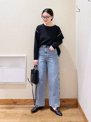 脱マンネリ！【グローバルワーク】コーデに遊び心を♡「バイカラートップス」