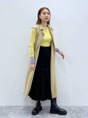 脱マンネリ！【グローバルワーク】コーデに遊び心を♡「バイカラートップス」