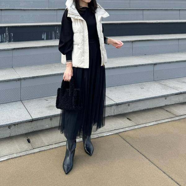 これマストで買い足して！！【GU】デートにも着たい♡「ロングスカート」