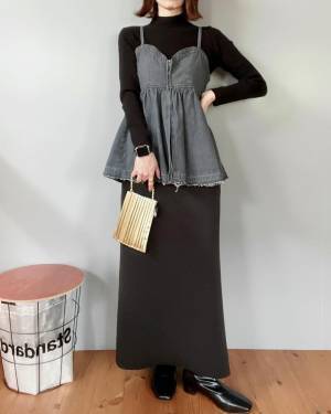 【しまむら】行ったらゲットして♡ 一点投入で垢抜ける♡「おしゃれビスチェ」