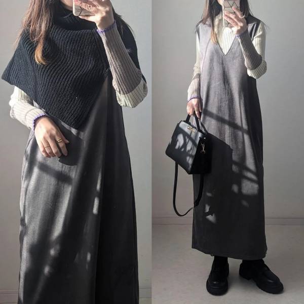 「こんなの欲しかった〜♡」【しまむら】「楽ちん」重視の方におすすめ！”ゆるワンピース”2選