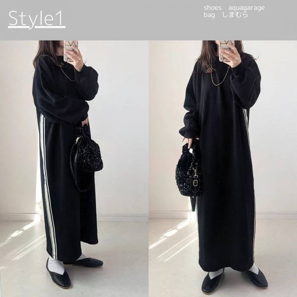 「こんなの欲しかった〜♡」【しまむら】「楽ちん」重視の方におすすめ！”ゆるワンピース”2選