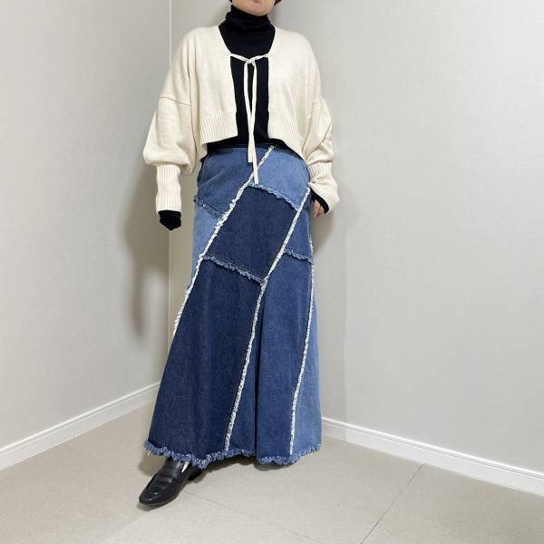 「リボンのデザインが可愛すぎる」【しまむら・WEGO】の”カーディガン”は「夏前まで大活躍」の予感♡