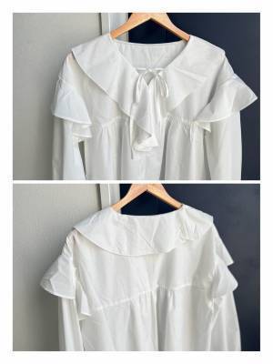 《限定商品》だからなくなる前に急げ～～！！【アベイル】「自由自在」に着回せる”フリルブラウス”は「活躍」すること間違いなしっ！！