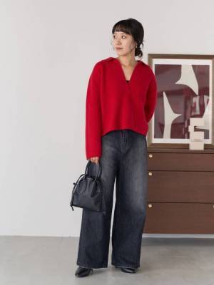 “色チェンジ”で脱マンネリ♡ 着こなし幅広がる【黒デニム】に注目！