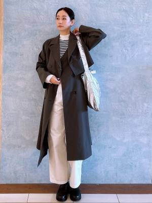 やっぱり取り入れたい♡ 大人っぽ【白デニム】で「春先取りコーデ」