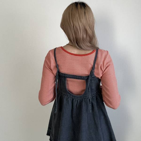 ＜1年中大活躍！＞「かわいすぎやしませんか～♡」【しまむら・GRL】”プチプラビスチェ”が「バッグスタイルも完璧♡」