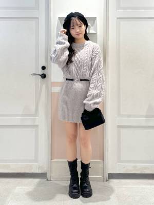 こりゃモテ確じゃんッ♡【Heather】冬デートで着たい！「あざとニットワンピ & セットアップ」