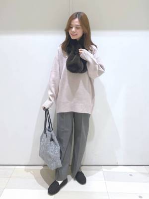 冬コーデのアクセントに♡【グローバルワーク】1点投入でパッと華やか♡「ファーティペット」