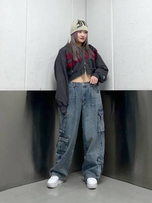 待って！全部欲しいッ♡♡【ALAND】韓国っぽコーデが即完成！「ジップアップトップス」