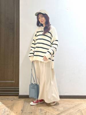 《今日何着よう？→解決♡》【グローバルワーク】1着で主役級コーデ♡「キャミワンピ」