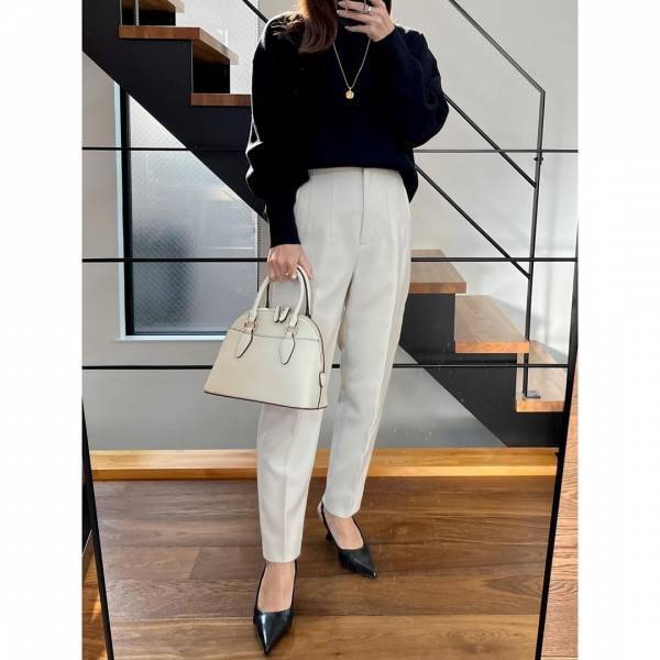 《肌触りいいって噂♡》【ユニクロ】毎日でも着たい！「シンプルセーター」