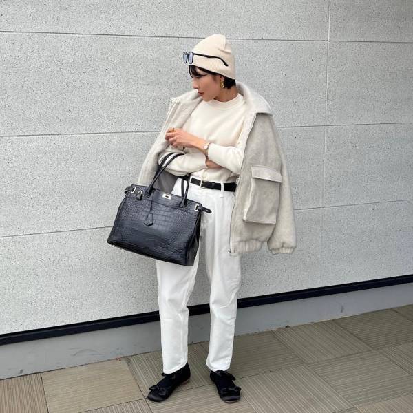 《肌触りいいって噂♡》【ユニクロ】毎日でも着たい！「シンプルセーター」