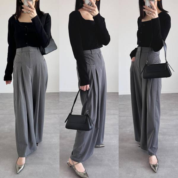 《セットで3,000円以下！？》【GU】”キャミ＋クロップド丈カーデ”の丈感が「今年顔」で可愛い♡