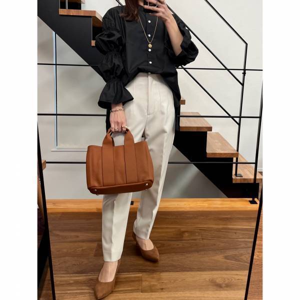 〈なにこれーー♡〉袖がキャンディみたいで可愛い！【S．E．U】の”ブラウス”着回しコーデしてみた！