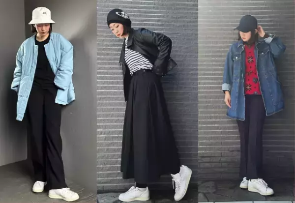 《やっぱり安定に人気のコレ♡》「1足は持っておきたい」”白スニーカー”で楽しむコーデ3選