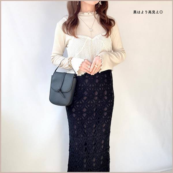 《伝説の！》「大人気アイテム」【しまむら】の”クロシェスカート”が「またまたまた！帰って来ました！」