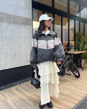 海外ファッショニスタの間で流行中？！ 【ティアードスカートコーデ】