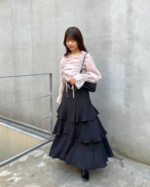 海外ファッショニスタの間で流行中？！ 【ティアードスカートコーデ】