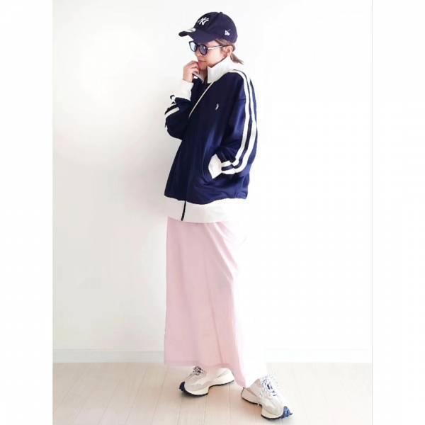 【春の注目ウェア】旬のスポーティーMIXコーデに♡「トラックジャケット」