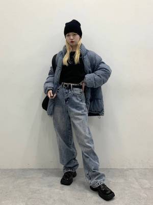 “韓国ストリート感”がオシャレ♡【ALAND】ゆったりデニムがやっぱり万能！