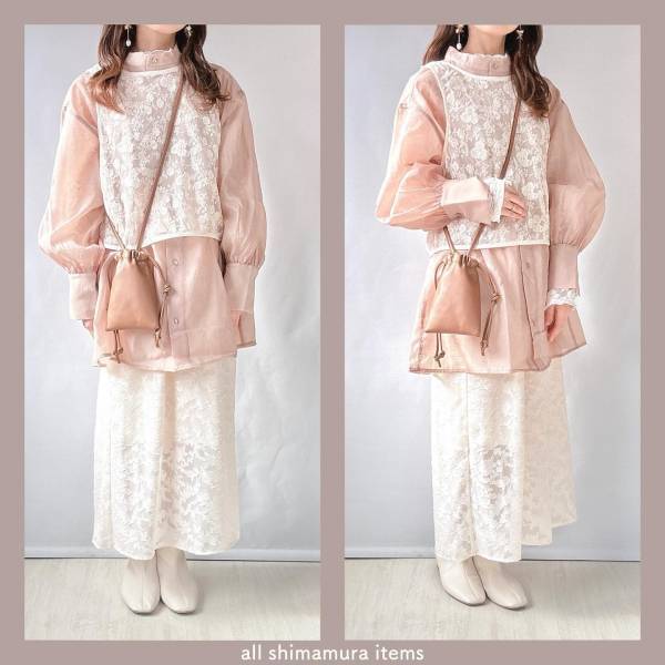 一目惚れ級に可愛いッ！【しまむら】レイヤードも楽しめる♡「淡色トップス」