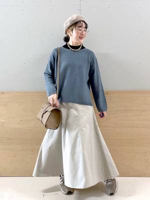 毎日でも穿きたい♡【グローバルワーク】スタイルアップが狙える！「デニムスカート」