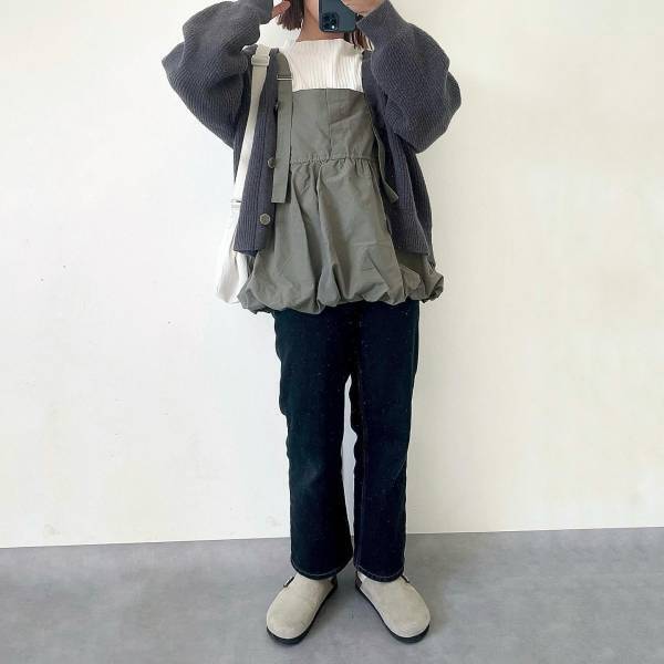 「使いやすくてお気に入り」【しまむら】可愛くてテンション上がるッ♡「バルーンビスチェ」