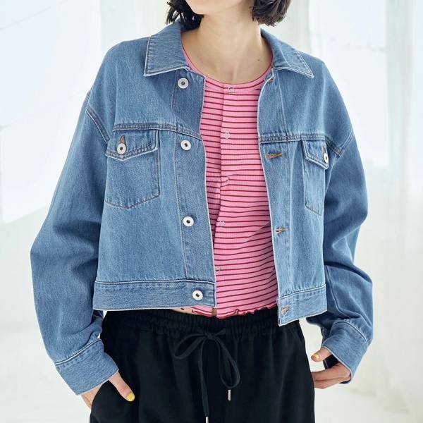 もうゲットした！？【最旬スタイル】春アウターは「デニムジャケット」一択♡