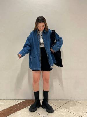 もうゲットした！？【最旬スタイル】春アウターは「デニムジャケット」一択♡