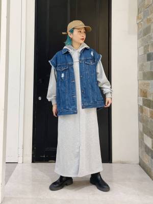 もうゲットした！？【最旬スタイル】春アウターは「デニムジャケット」一択♡