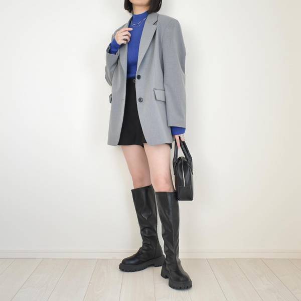 週5で着たい！【GU】さらっと羽織って華やかな印象♡「春先ジャケット」