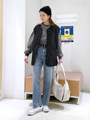 取り入れるだけで春っぽ♡【グローバルワーク】買い足すならコレ！「ボーダートップス」