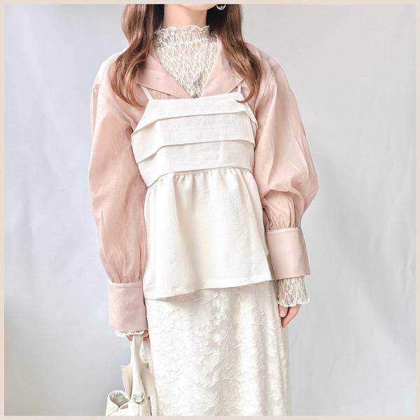 春っぽさ全開♡【しまむら】デートにも着て行きたい♡「ピンクアイテム」