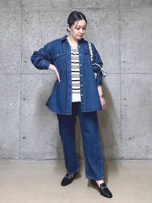 シルエットが最高！！【グローバルワーク】オンオフ使える♡「優秀トップス」