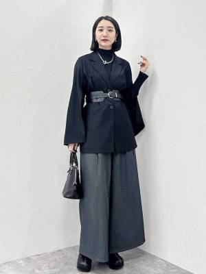 スタイルアップも期待！今季取り入れたい【ウエストマーク】スタイルに注目♡