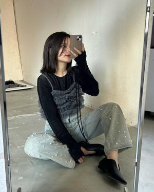 【デニム × パール】って最強♡ 一点で上品可愛い「おしゃれデニム」って？