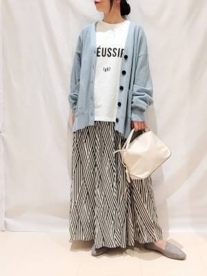 この春ヘビロテかもッ♡【グローバルワーク】さらっと着心地な「Vネックカーデ」