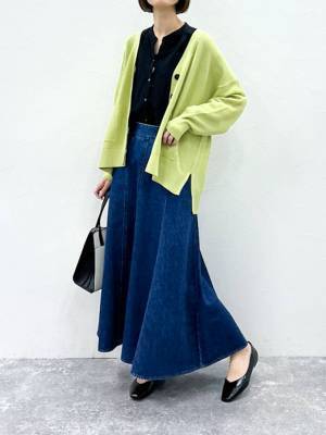 この春ヘビロテかもッ♡【グローバルワーク】さらっと着心地な「Vネックカーデ」