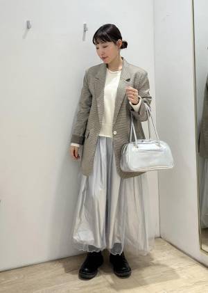 こりゃ無双だわ♡【VIS】春に重宝する！ 大人っぽ上品「オーバーサイズジャケット」